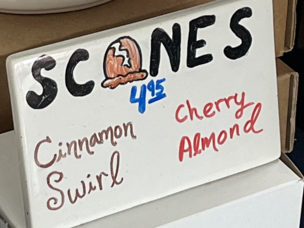 Cherry Almond Scone-Britt's Bakehouse: A Gluten-Free Bakery-Kirkwood