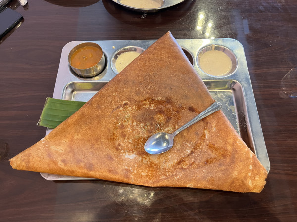 Mysore Masala Dosa-Desilicious Cafe - Indian Pure Vegetarian/ Vegan Restaurant-Austin