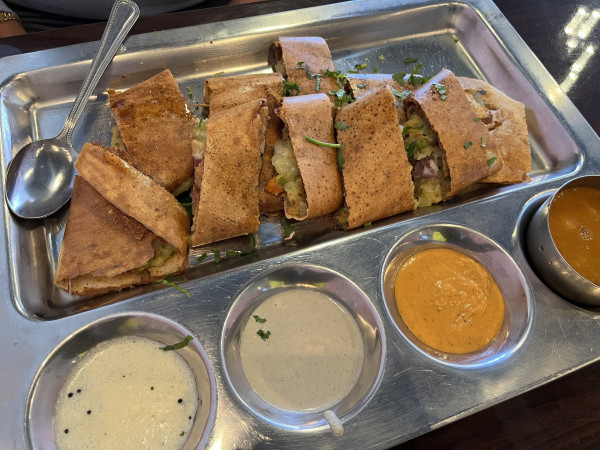 Chettinaad Dosa-Desilicious Cafe - Indian Pure Vegetarian/ Vegan Restaurant-Austin