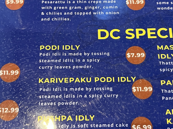 Podi Idly-Desilicious Cafe - Indian Pure Vegetarian/ Vegan Restaurant-Austin