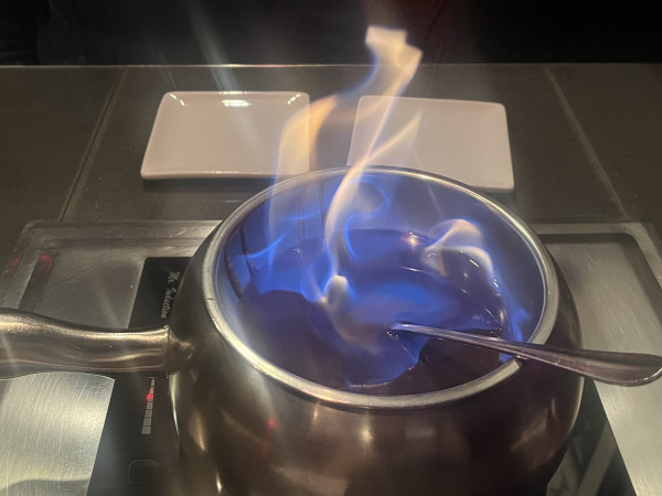 Flaming Turtle Chocolate Fondue-The Melting Pot-Austin