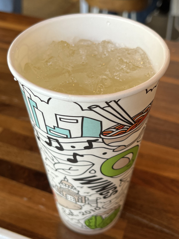 Basil Peach Lemonade-Chi'Lantro-Austin