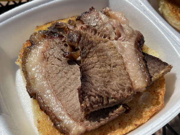 Brisket Sandwich-Cooper's Old Time Pit Bar-B-Que-Llano