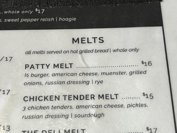 Patty Melt-Biderman's Deli-Austin