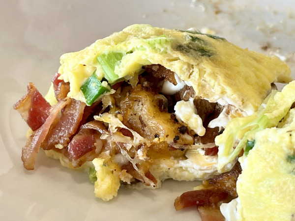 Baked Potato Omelet-Kerbey Lane Cafe - South-Austin