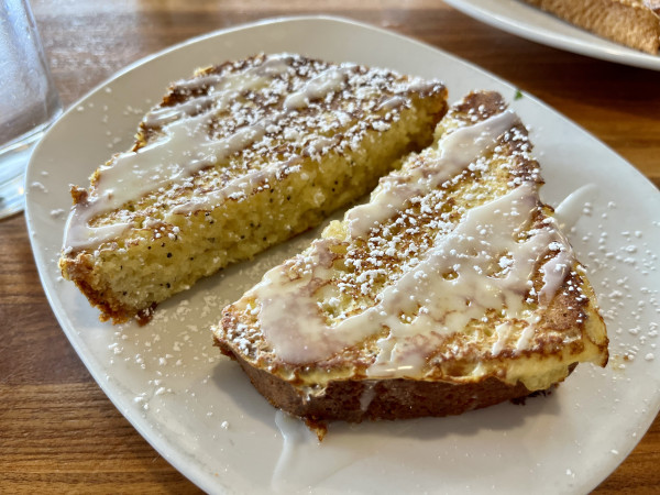 Lemon Poppyseed French Toast-Kerbey Lane Cafe - South-Austin