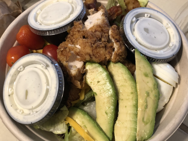 Crispy Chicken Cobb Salad-Hat Creek Burger Company-Austin