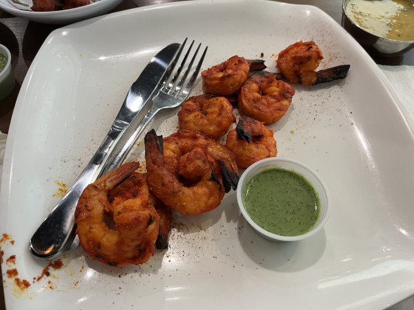 Tandoori Shrimp-Tandoori Lounge-Austin