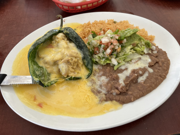 Chile Relleno-La Fuente Restaurant-Florence