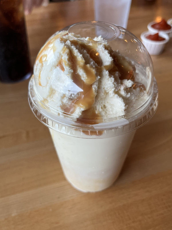 Salted Caramel Milkshake-Hopdoddy Burger Bar-Corpus Christi