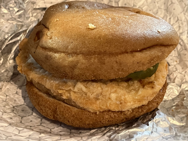 Fried Chicken Sandwich-Hat Creek Burger Company-Austin