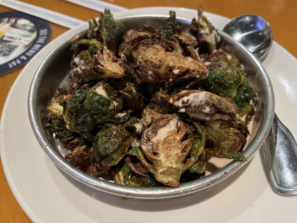 Honey Sriracha Brussels Sprouts-BJ's Restaurant & Brewhouse-Austin