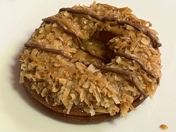 Coco Caramel Cookie Crunch Mochi Donut-OMG Squee-Austin