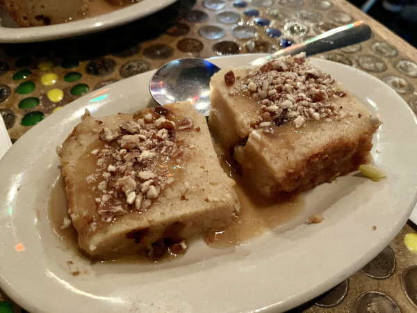 Homemade Bread Pudding-Evangeline Cafe-Austin